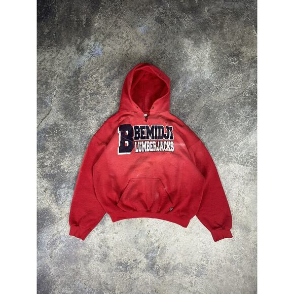 Vintage Thrashed Lumberjacks Hoodie